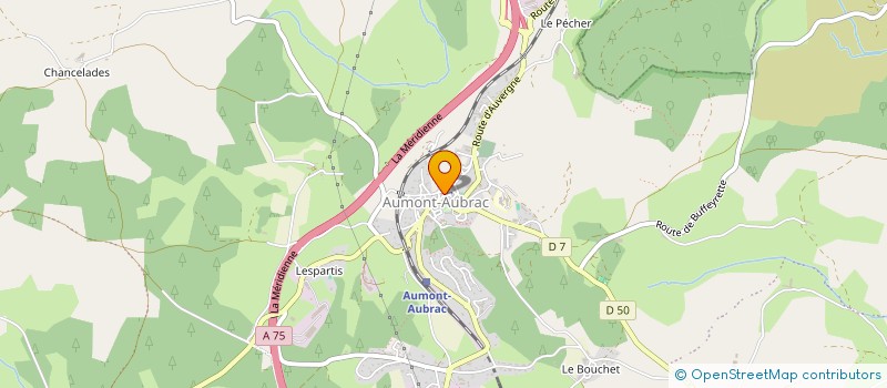 localisation de l'entreprise MONSIEUR JEAN HERMET à PEYRE EN AUBRAC