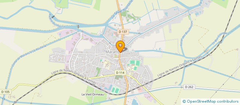 localisation de l'entreprise MONSIEUR JEAN HERMOUET  MARANS