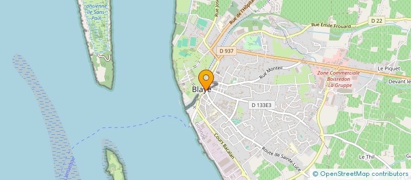 localisation de l'entreprise MONSIEUR JEAN HERNANDEZ à BLAYE