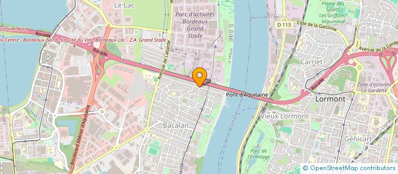 localisation de l'entreprise MONSIEUR JEAN HERNANDEZ à BORDEAUX