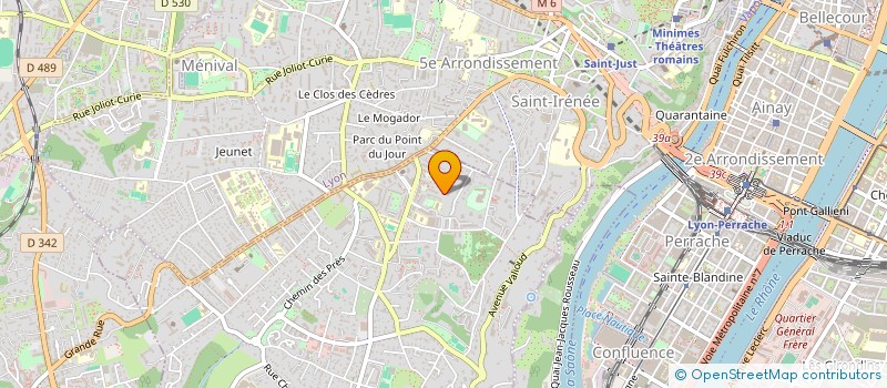 localisation de l'entreprise MONSIEUR JEAN HERNANDEZ à SAINTE-FOY-LES-LYON