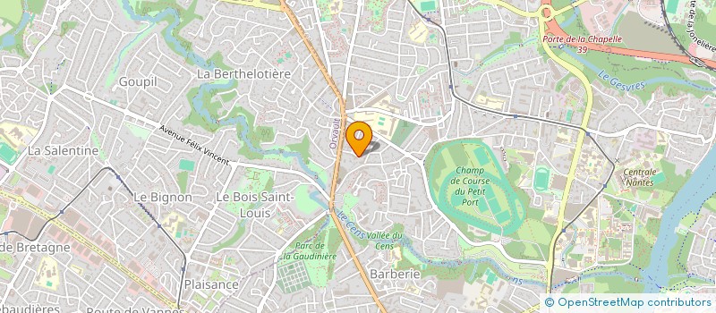 localisation de l'entreprise MONSIEUR JEAN HERPIN à NANTES