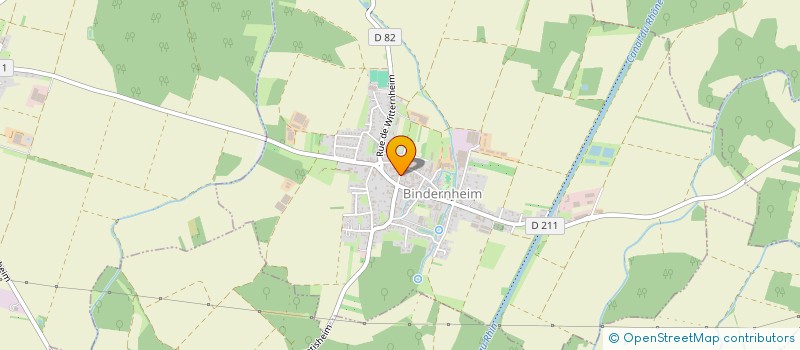 localisation de l'entreprise MONSIEUR JEAN HERR  BINDERNHEIM