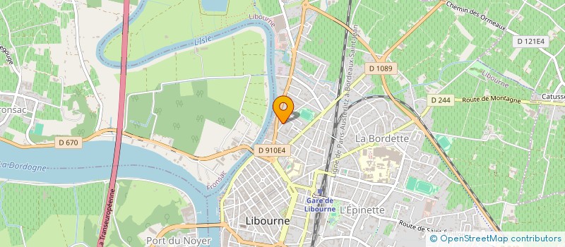 localisation de l'entreprise MONSIEUR JEAN HERRERO à LIBOURNE
