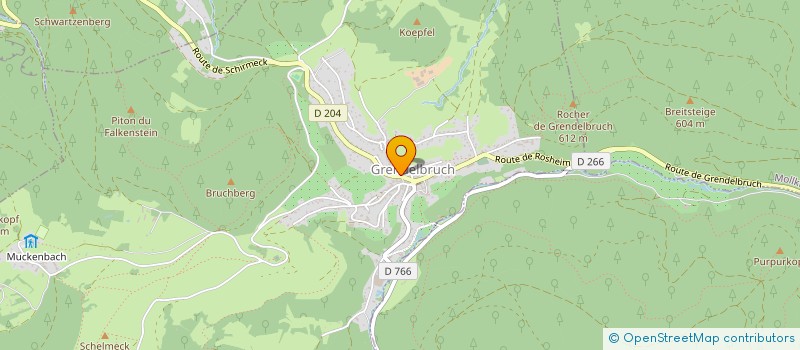 localisation de l'entreprise MONSIEUR JEAN HERRMANN  GRENDELBRUCH