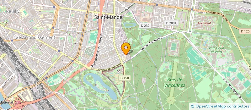 localisation de l'entreprise MONSIEUR JEAN HERRMANN à SAINT-MANDE