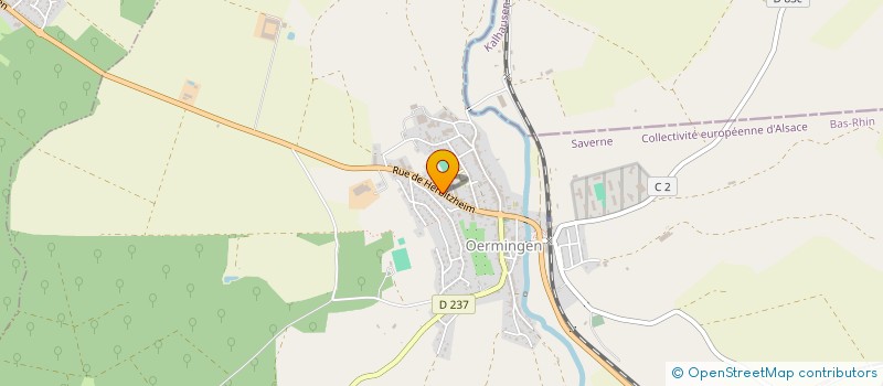 localisation de l'entreprise MONSIEUR JEAN HERTZOG  OERMINGEN