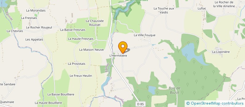 localisation de l'entreprise MONSIEUR JEAN HERVE  BROUALAN