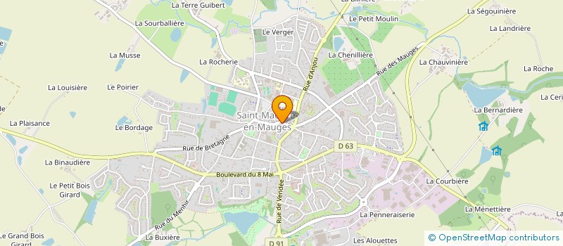 localisation de l'entreprise MONSIEUR JEAN HERVE à SEVREMOINE