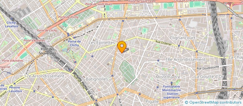 localisation de l'entreprise MONSIEUR JEAN HEUTRE  PARIS