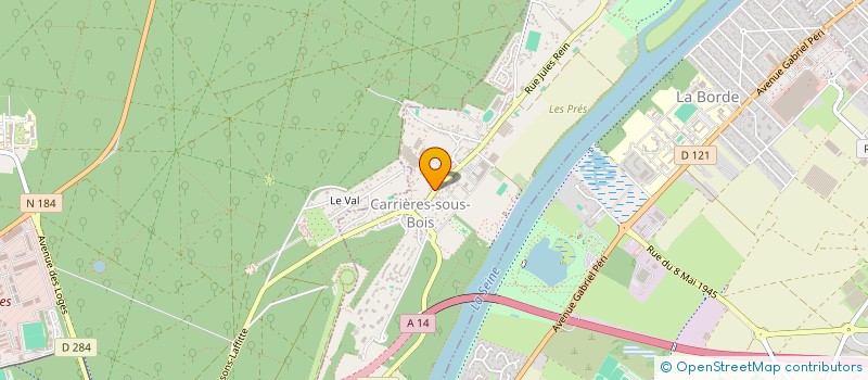 localisation de l'entreprise MONSIEUR JEAN HEUTTE  LE MESNIL-LE-ROI