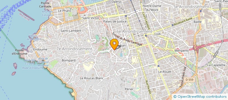 localisation de l'entreprise MONSIEUR JEAN HEUZEY à MARSEILLE