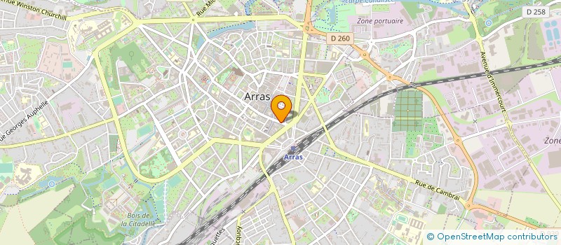 localisation de l'entreprise MONSIEUR JEAN HEYMAN à ARRAS