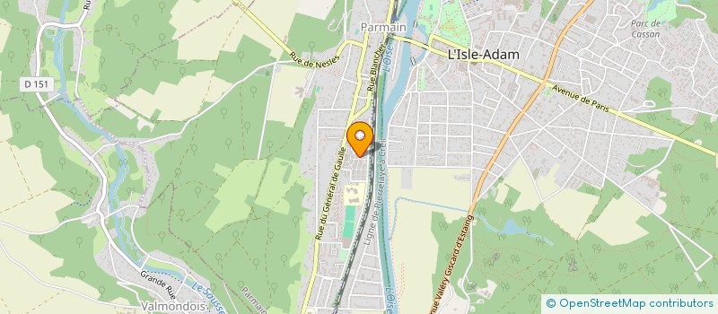 localisation de l'entreprise MONSIEUR JEAN HILAIRE ANIS  PARMAIN