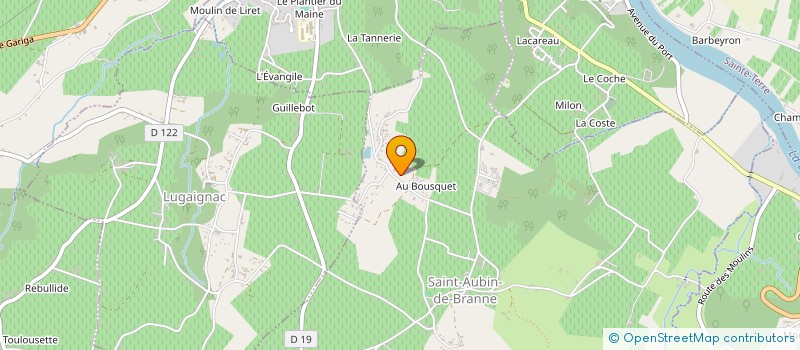 localisation de l'entreprise MONSIEUR JEAN HILARION à LUGAIGNAC
