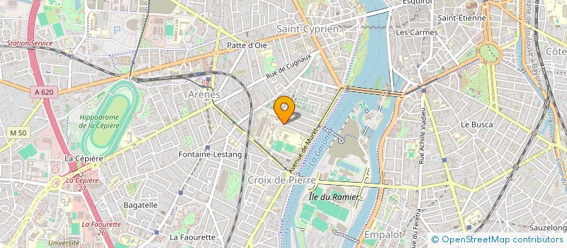 localisation de l'entreprise MONSIEUR JEAN HIRIARTBORDE à TOULOUSE