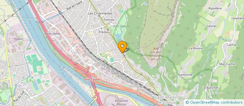 localisation de l'entreprise MONSIEUR JEAN HIRIGOYEN  SAINT-MARTIN-LE-VINOUX