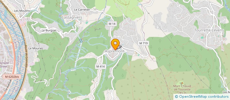 localisation de l'entreprise MONSIEUR JEAN HIRTH  ASPREMONT