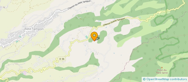 localisation de l'entreprise MONSIEUR JEAN HOARAU  LE TAMPON