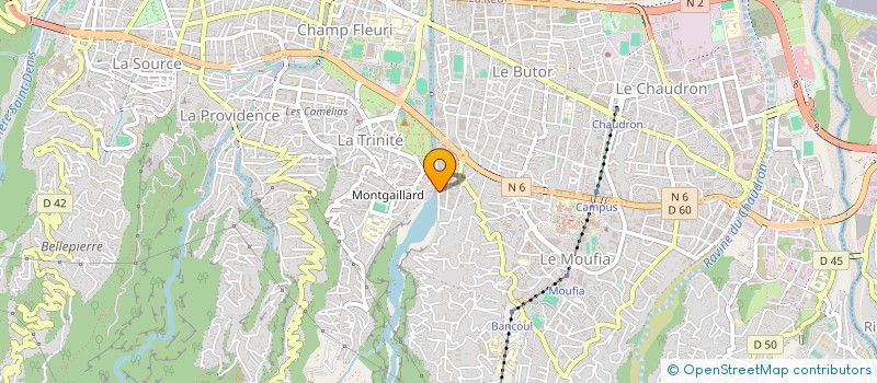 localisation de l'entreprise MONSIEUR JEAN HOARAU à SAINT-DENIS