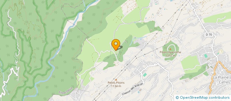 localisation de l'entreprise MONSIEUR JEAN HOARAU  LE TAMPON