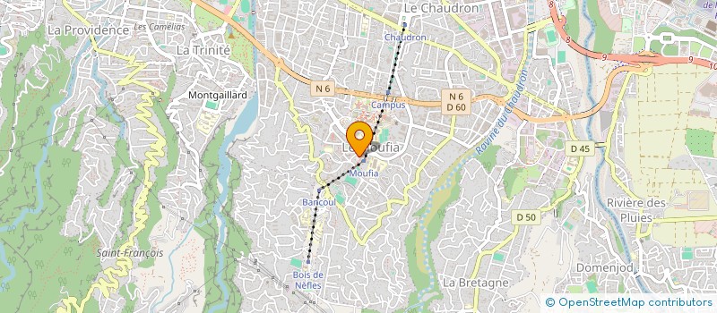 localisation de l'entreprise MONSIEUR JEAN HOAREAU à SAINT-DENIS