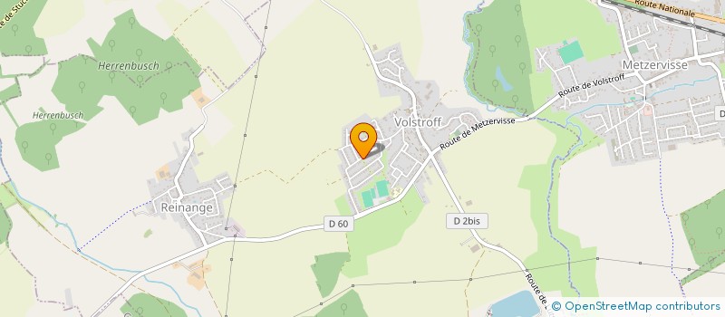 localisation de l'entreprise MONSIEUR JEAN HOAREAU  VOLSTROFF