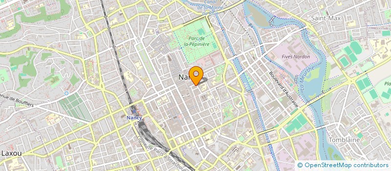 localisation de l'entreprise MONSIEUR JEAN HOCQUET  NANCY