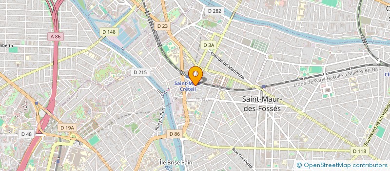 localisation de l'entreprise MONSIEUR JEAN HOEGY à SAINT-MAUR-DES-FOSSES