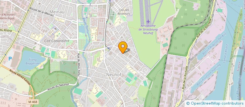 localisation de l'entreprise MONSIEUR JEAN HOFFMANN  STRASBOURG