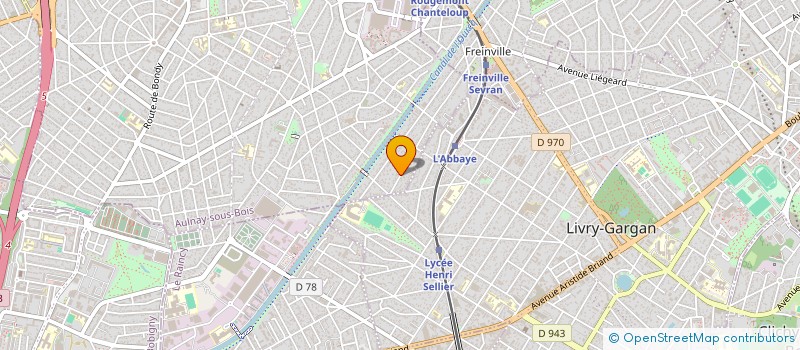 localisation de l'entreprise MONSIEUR JEAN HOFFMANN à AULNAY-SOUS-BOIS