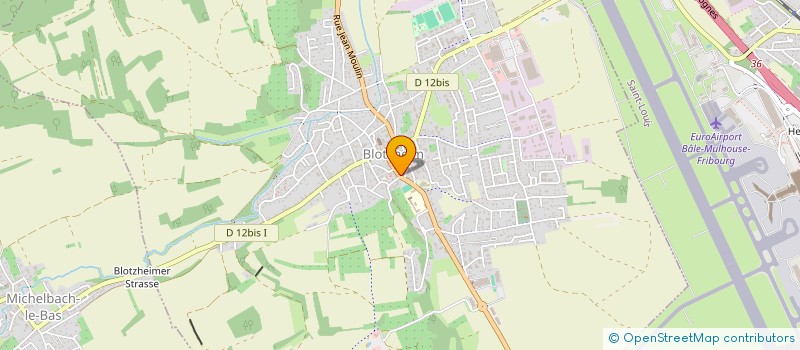 localisation de l'entreprise MONSIEUR JEAN HOHMATTER  BLOTZHEIM