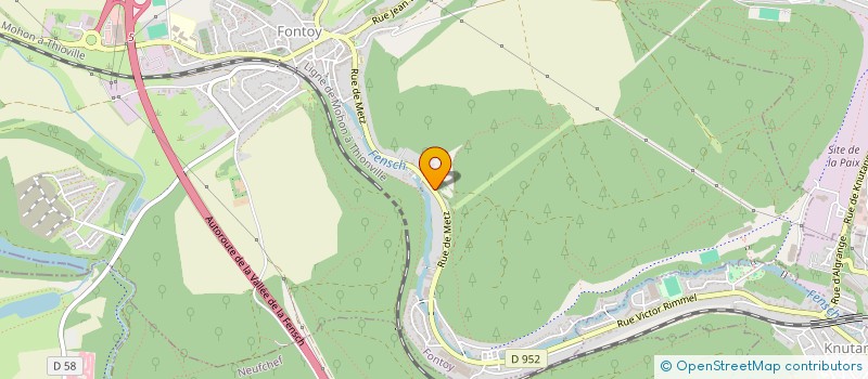 localisation de l'entreprise MONSIEUR JEAN HOLDERBAUM  FONTOY