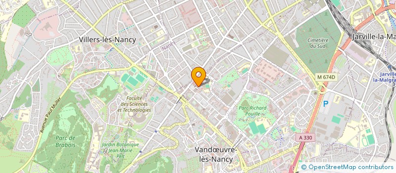 localisation de l'entreprise MONSIEUR JEAN HOMMELL à VANDŒUVRE-LES-NANCY