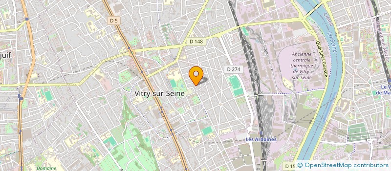 localisation de l'entreprise MONSIEUR JEAN HONORE à VITRY-SUR-SEINE