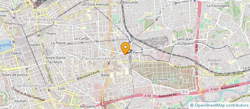 localisation de l'entreprise MONSIEUR JEAN HOOGSTOEL à MARSEILLE