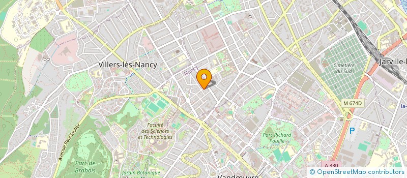 localisation de l'entreprise MONSIEUR JEAN HORN  NANCY