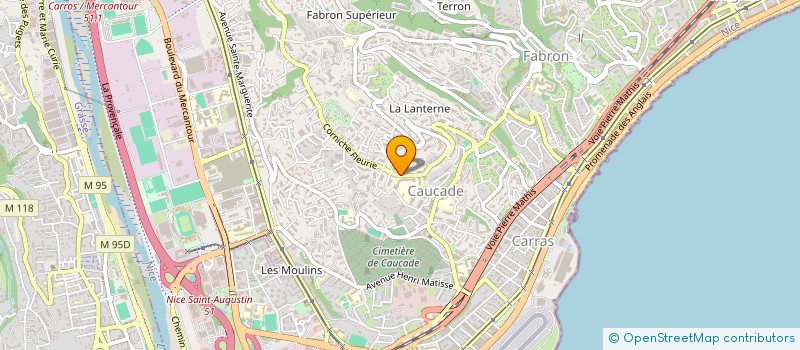 localisation de l'entreprise MONSIEUR JEAN HOSTACHE à NICE