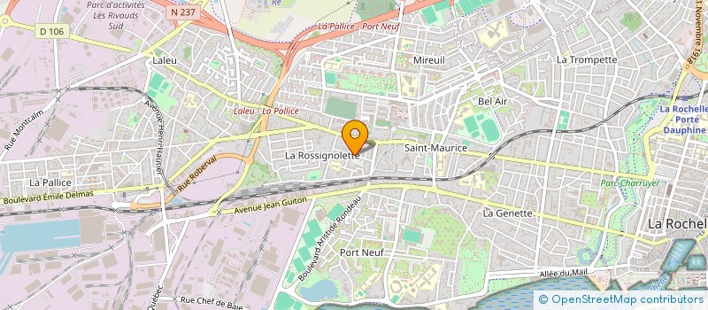 localisation de l'entreprise MONSIEUR JEAN HOSTEIN  LA ROCHELLE