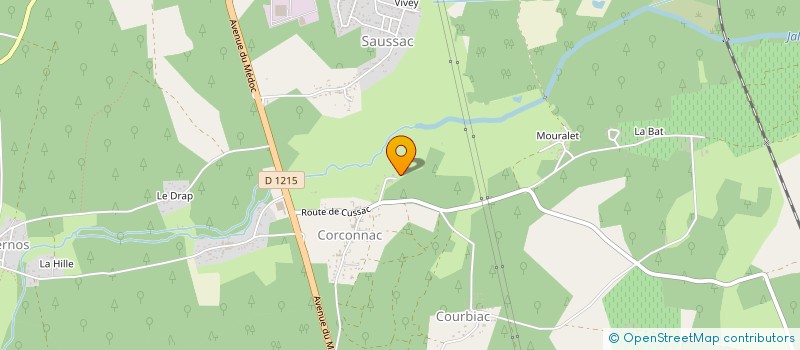 localisation de l'entreprise MONSIEUR JEAN HOSTEIN  SAINT-LAURENT-MEDOC