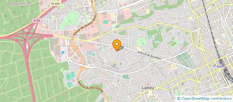 localisation de l'entreprise MONSIEUR JEAN HOUCHARD  NANCY