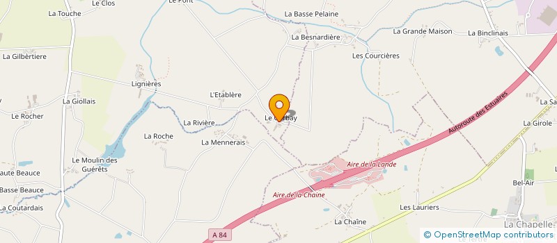localisation de l'entreprise MONSIEUR JEAN HOUDUSSE à SAINT-HILAIRE-DES-LANDES