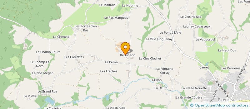 localisation de l'entreprise MONSIEUR JEAN HOUEE  PLOEUC-L'HERMITAGE