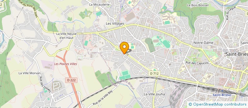 localisation de l'entreprise MONSIEUR JEAN HOUEE à SAINT-BRIEUC