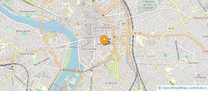 localisation de l'entreprise MONSIEUR JEAN HOUEL à TOULOUSE