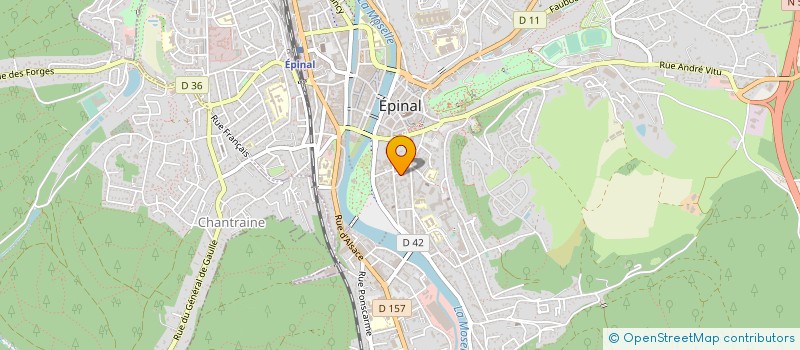localisation de l'entreprise MONSIEUR JEAN HOUILLON à EPINAL