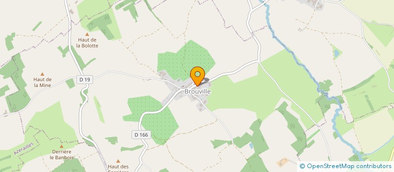 localisation de l'entreprise MONSIEUR JEAN HOUILLON  BROUVILLE