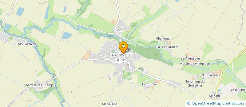 localisation de l'entreprise MONSIEUR JEAN HOUPIN à BAZOGES-EN-PAREDS