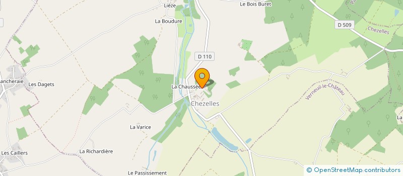 localisation de l'entreprise MONSIEUR JEAN HOUSSAY à CHEZELLES