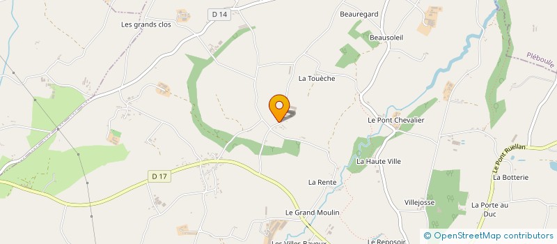 localisation de l'entreprise MONSIEUR JEAN HOUZE  HENANBIHEN